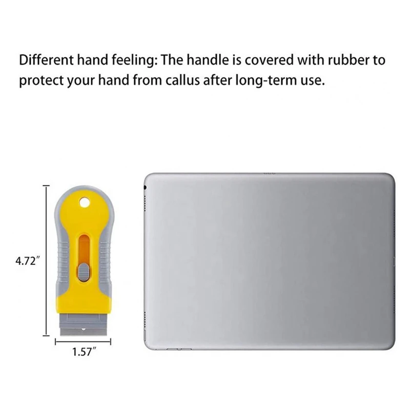 32-Piece Plastic Scraper Tool Kit Retractable, Used To Scratch Labels, Paint, Windows And Glass Grease Set