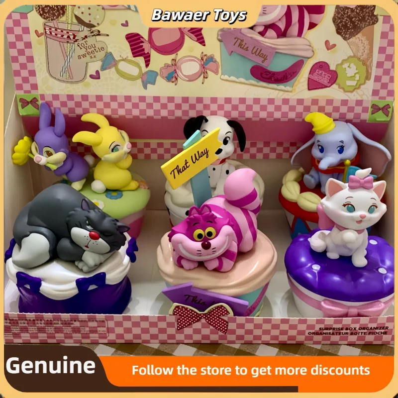 

Disney Animal Friends Cupcake Blind Box Decoration Toy Figure Desktop Ornaments Toys Collection Model Gift Mysterious Gift For