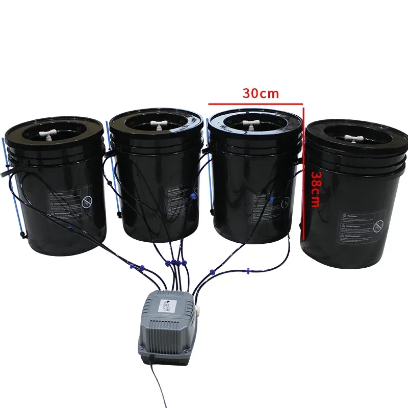 DWC recirculating drip Hydroponic system 5 gallon clone Bucket hydroponic container