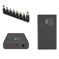 PD 100W DC Powerbank 20000mah 9V 12V 15V 16.5V 19V 1A 2A 3A 4A 5A 6A Laptop Power bank 24V 20V for CPAP Router Projector Modem