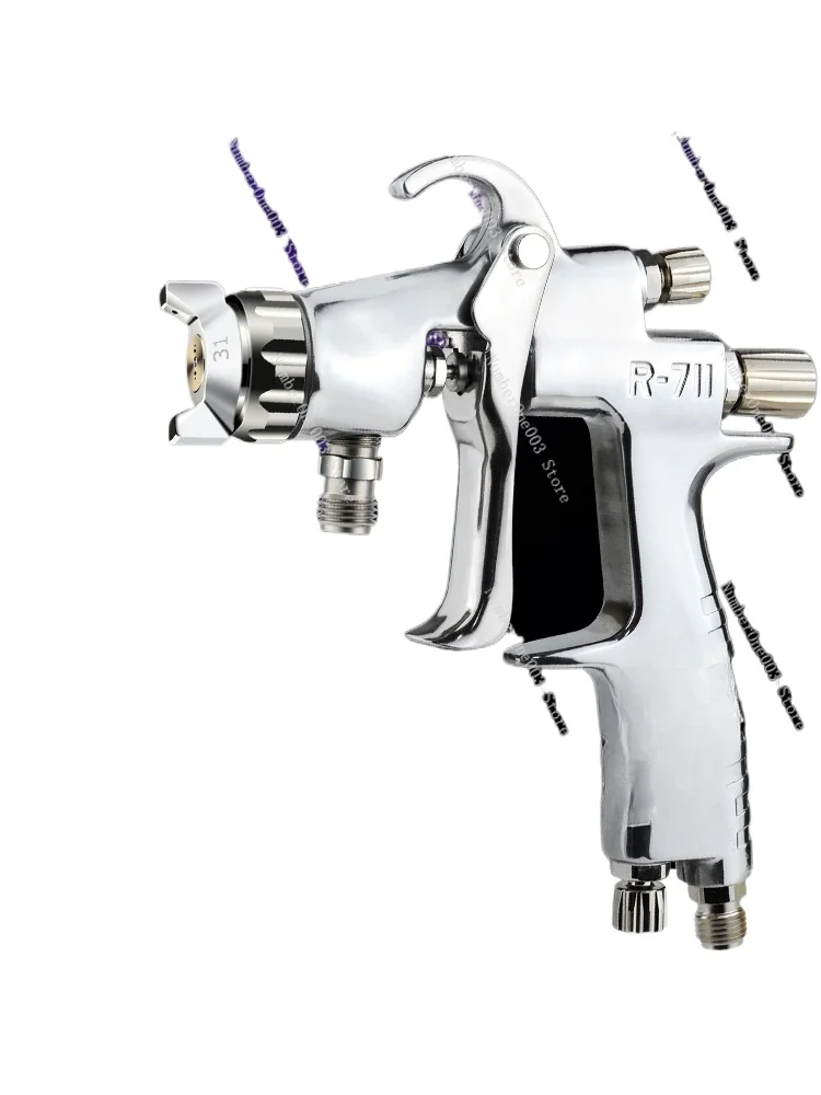 WR-711 Pneumatic Paint Paint Spraying Gun High-Intensity Atomizer Car Topcoat Furniture Spraying Tool Pot