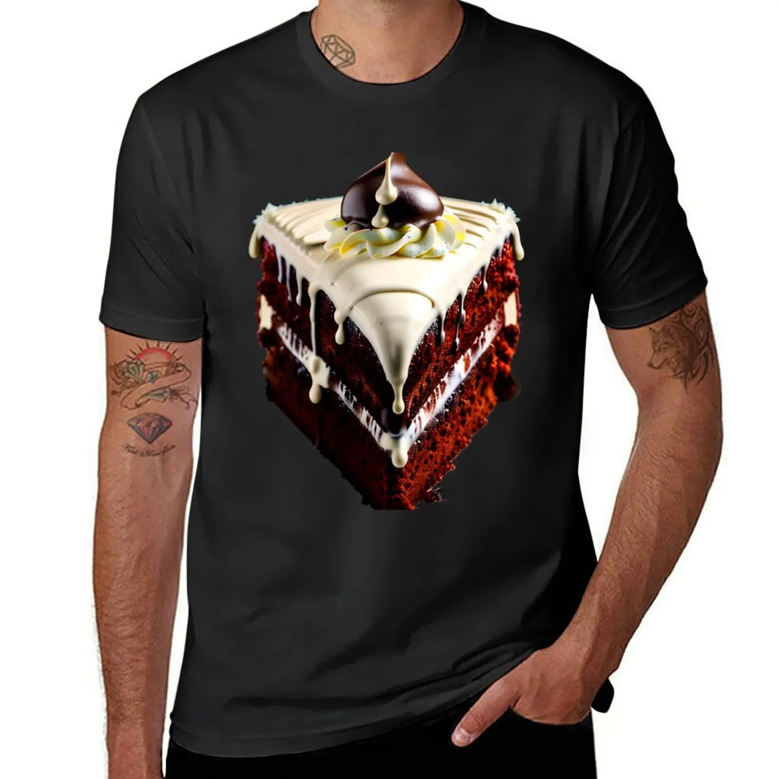 

Chocolate Cake A3 T-Shirt blanks tees mens graphic t-shirts anime