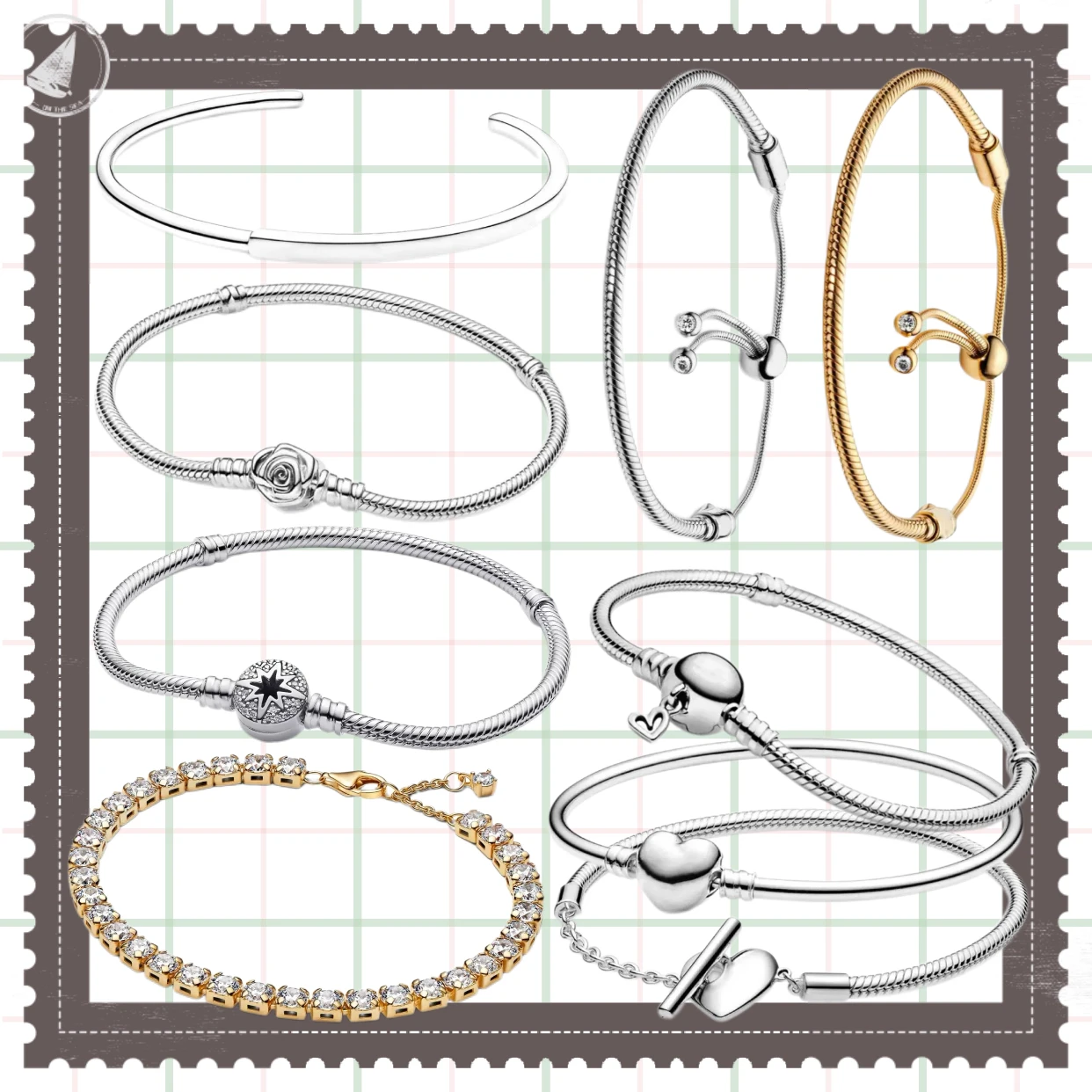 

Love-shaped Adjustable Bracelet Luxury Star Bracelet S925 Pure Silver Snake Bone Chain DIY Charm Women's Jewelry Wedding Gifts
