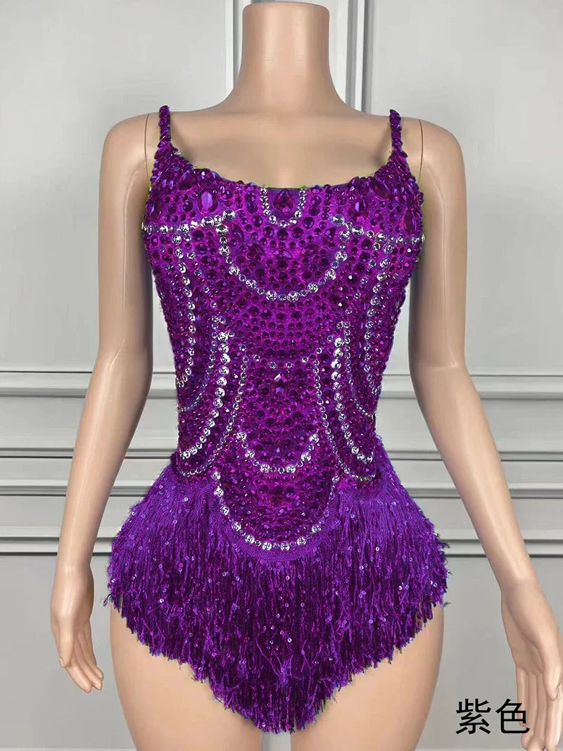 مثير الراين شرابة ارتداءها متعدد الألوان ملهى ليلي بار Dj المغنية جوجو الراقصات فستان مهرجان المرحلة ازياء