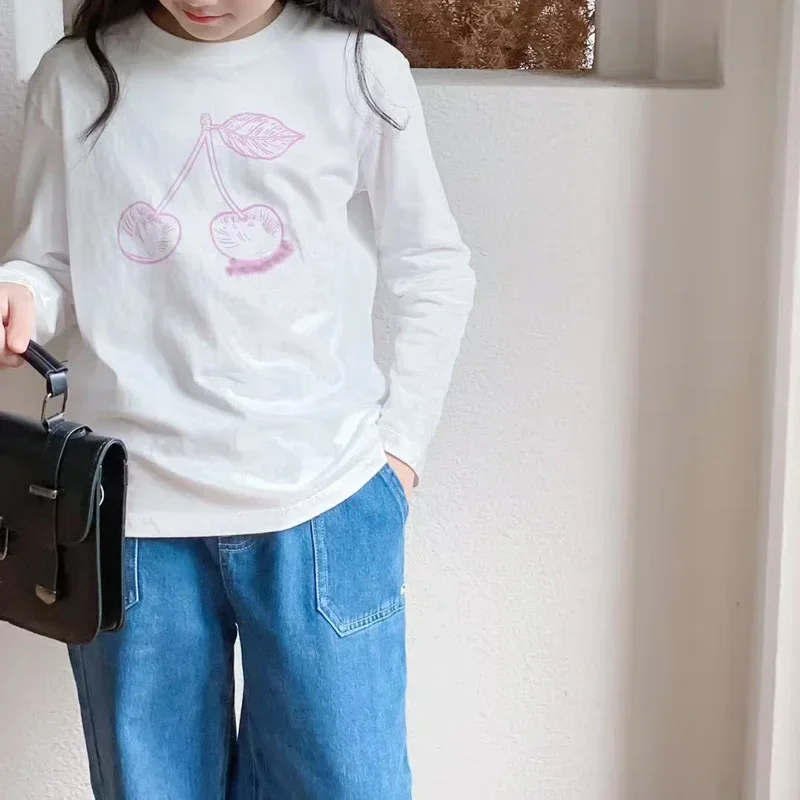 Children's Clothing In Stock 2026 Autumn New Bp Kids Girls Party Dress Toddler Boys Clothes Cotton Long Sleeve T-shirts
