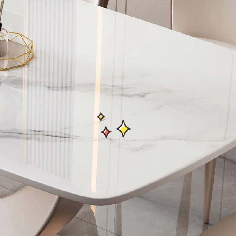 

Modern Dining Rooms Round Table Room Service Kitchen Chairs Multifunction Home Furniture Mesa Plegable Reception Tables Oval