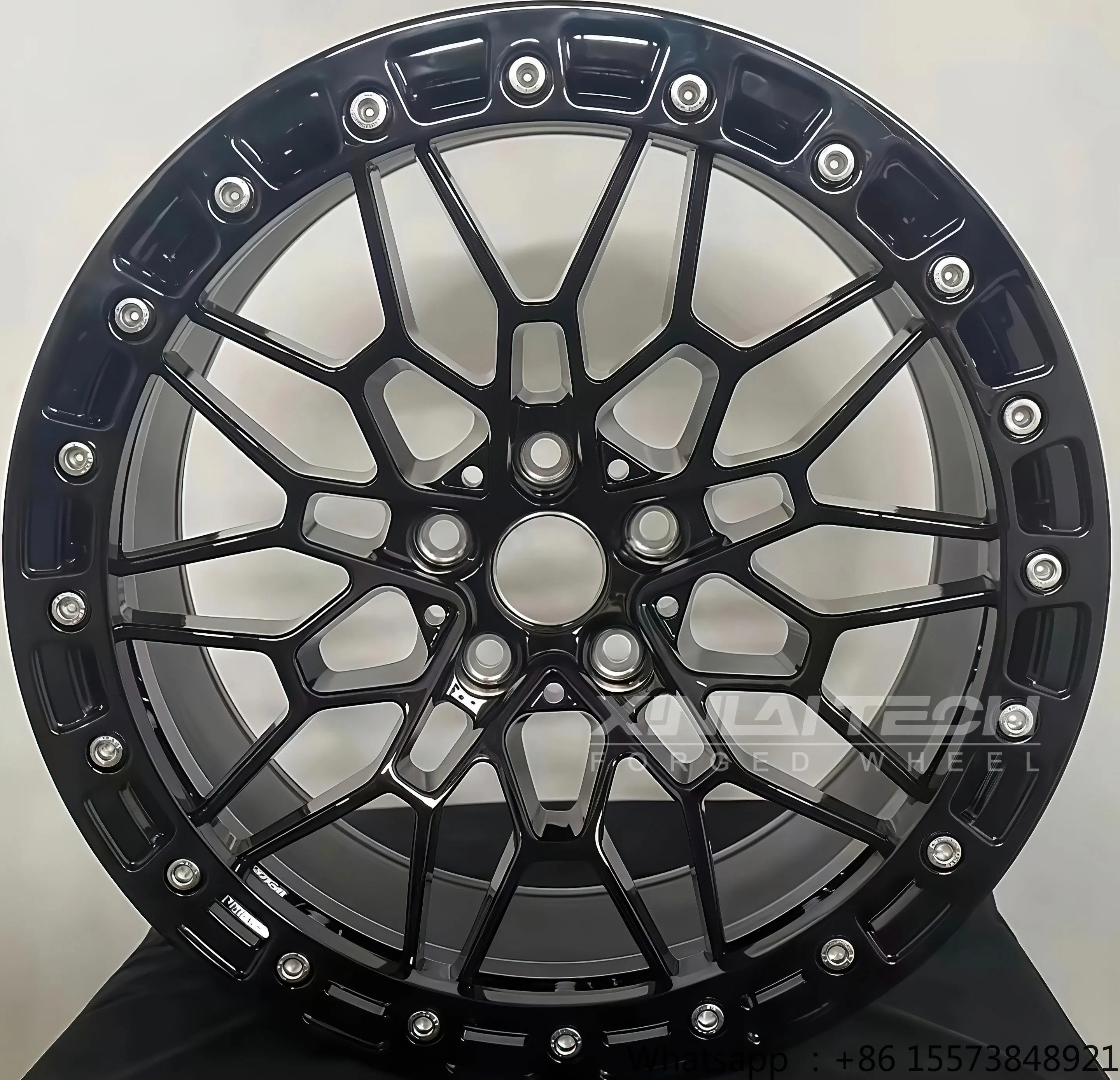 Beadlock Custom Forged Wheels 6x139.7 6x114.3 Wheels 4x4 off Road Car Alloy Rim for gmc Wheels