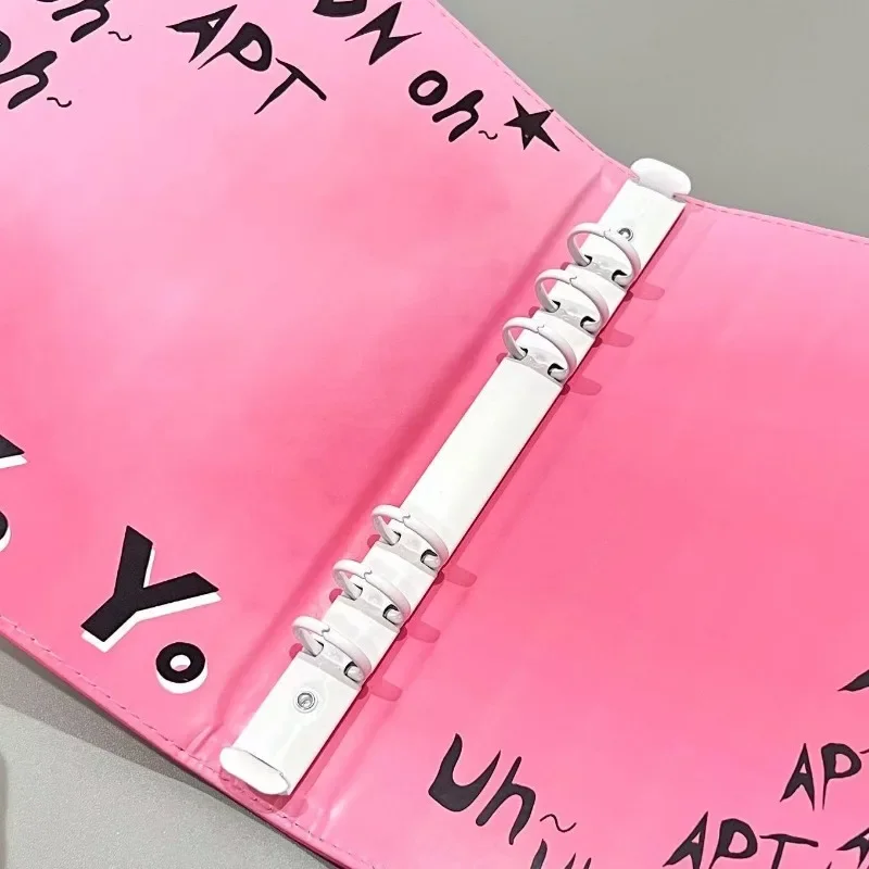 De Powerpuff Girls Blossom Student PU leer A5 kaartalbum Kawaii girly hart fotokaart album vakantiecadeau groothandel