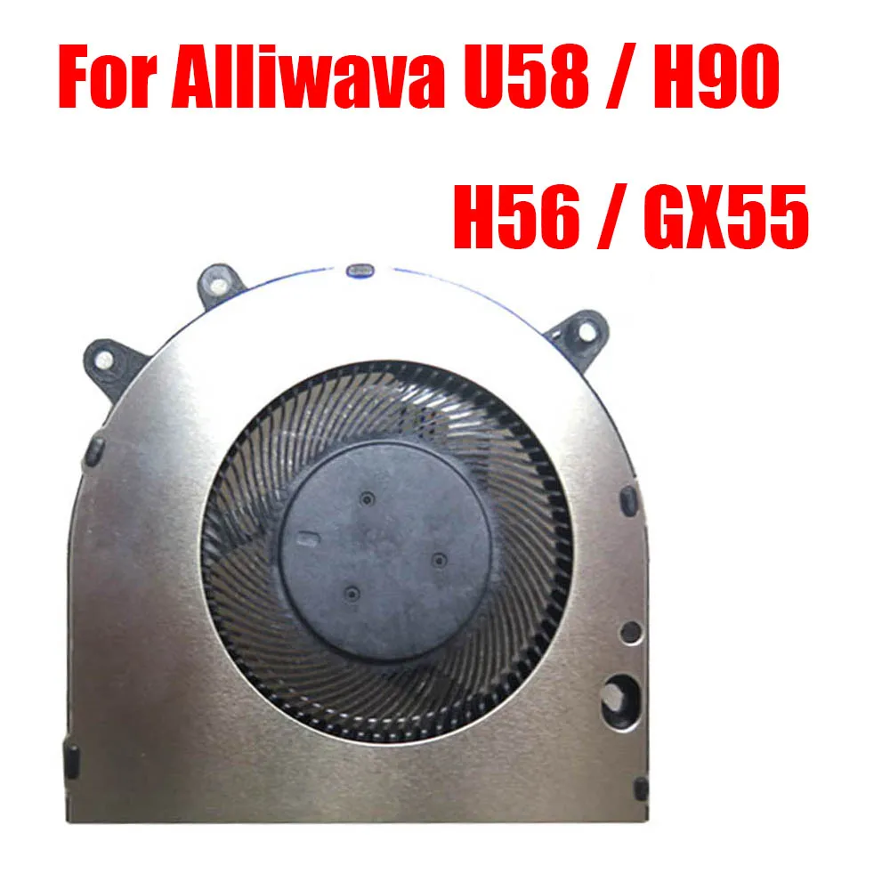 

Replacement Mini PC CPU Fan For Alliwava U58 H90 H56 GX55 DC5V 4PIN New
