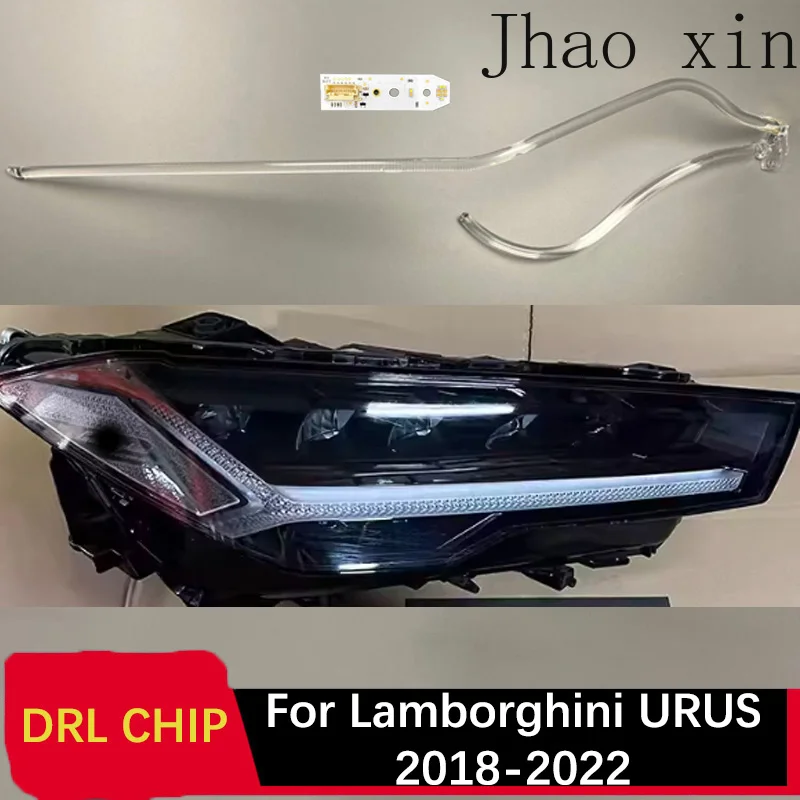Lichtleiterleiste Ballast Weißlichtmodul für Lamborghini URUS 18-2022 Auto-Scheinwerfer DRL CHIP Lampenröhre Leiterplatte Angel Eye