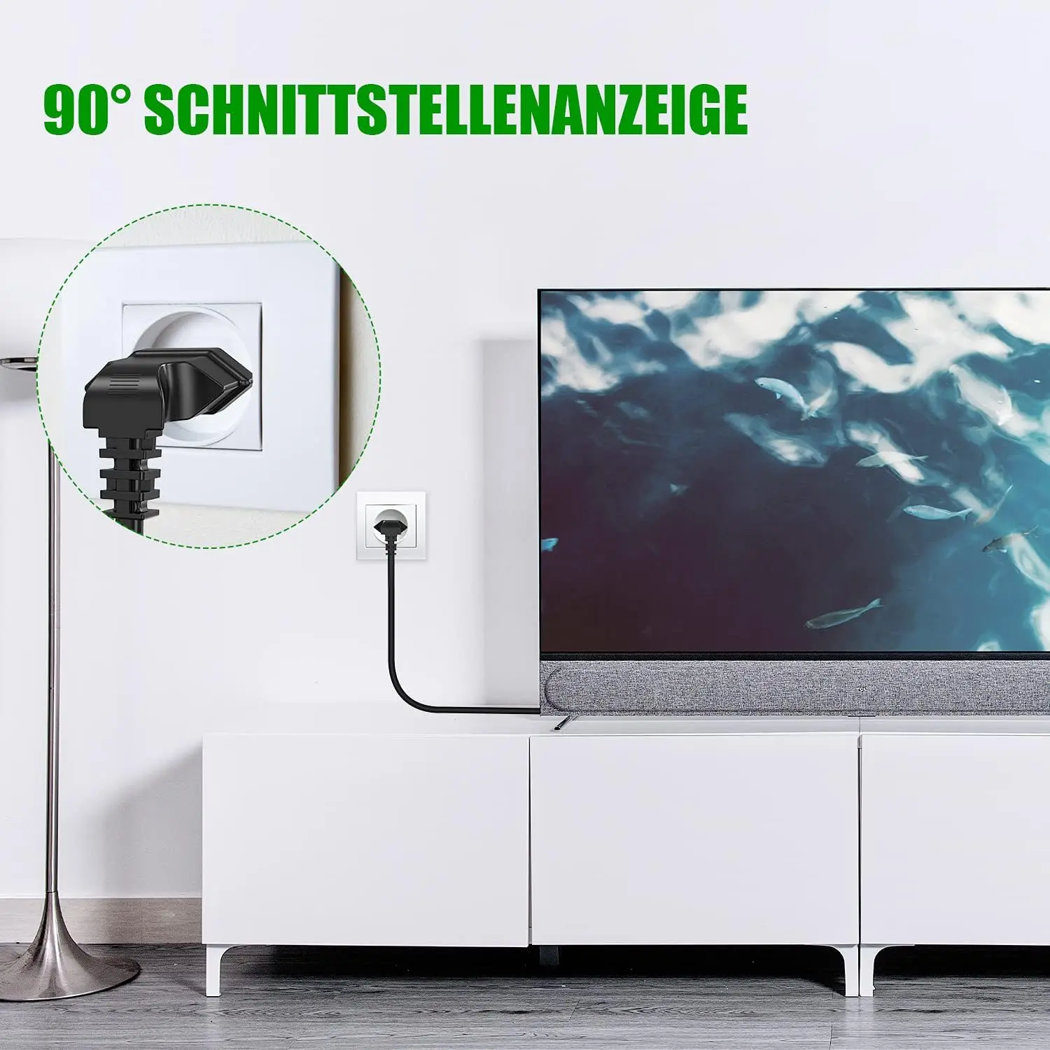 2 دبوس الشق الاتحاد الأوروبي الشكل الأوروبي 8 التيار المتناوب كابل الطاقة 90 درجة بزاوية اليورو سلك الطاقة لسامسونج فيليبس LG سوني TV شاشة الكمبيوتر DVD