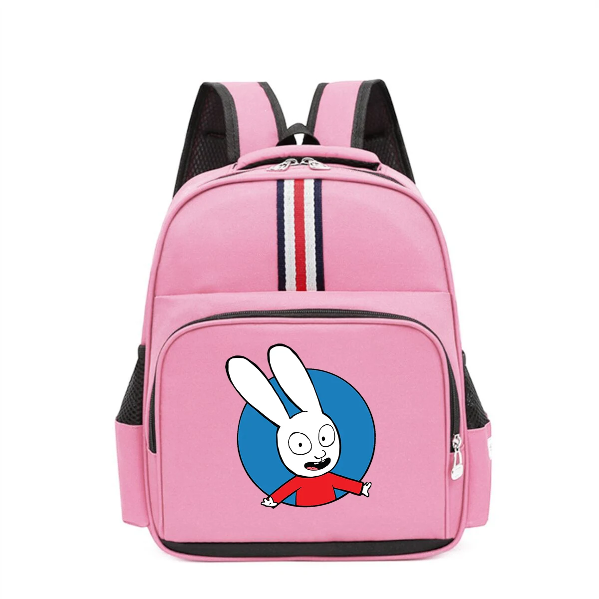 Simon Super Rabbit Rucksack Cute Cartoon Printed Boys Student Back To School School Bags Backpack High Quality Bookbag Gift