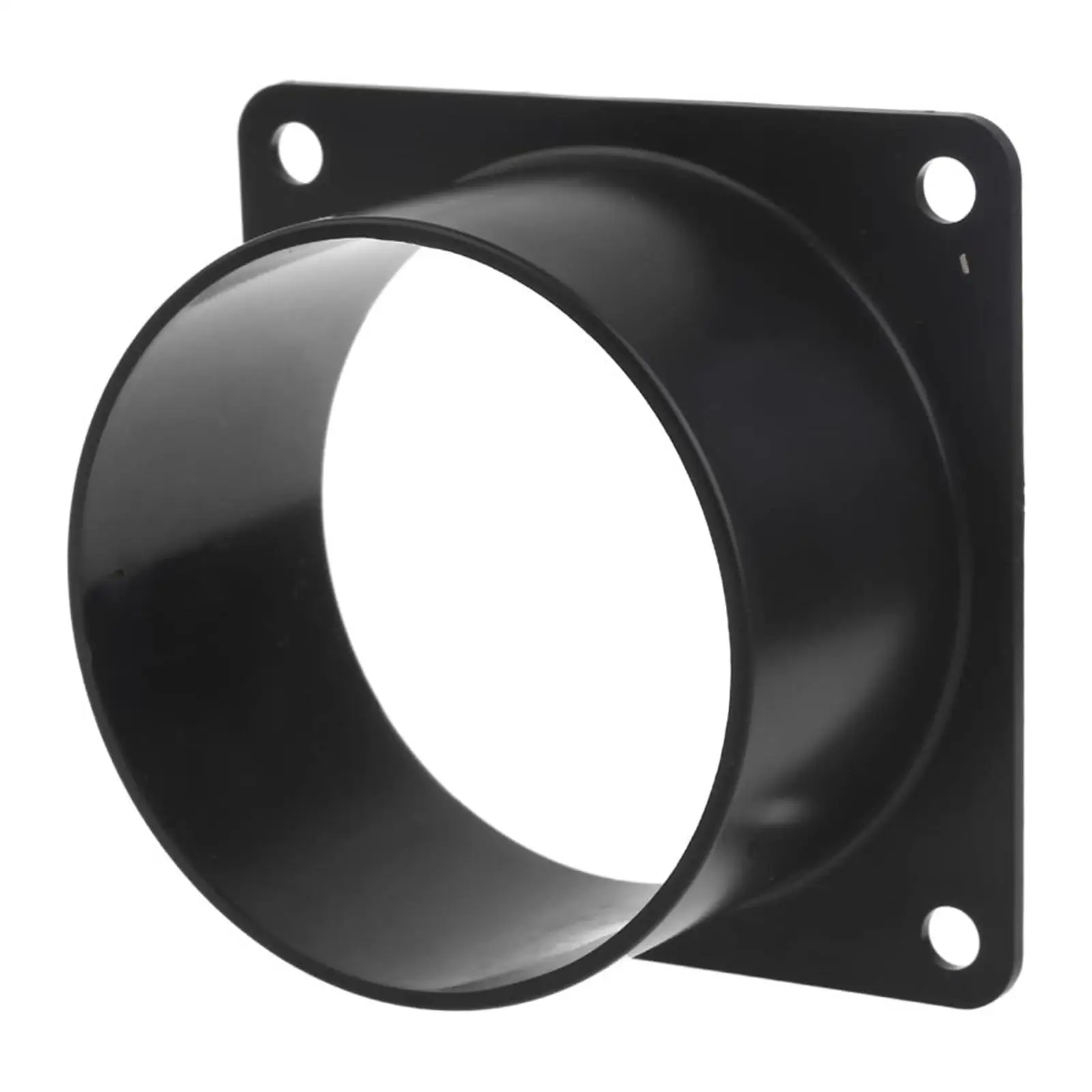 Easy Install Air Vent Duct Connector Flange Durable Plastic Vent System Adapter for Wall Ceiling Air Circulation