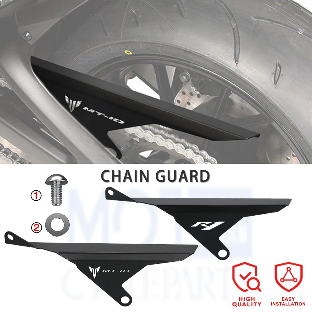 

For Yamaha YZF R1 R1M MT-10 MT10 SP 2015-2024 2023 2022 Motorcycle Accessories Rear Wheel Drive Chain Guard Cover Protection