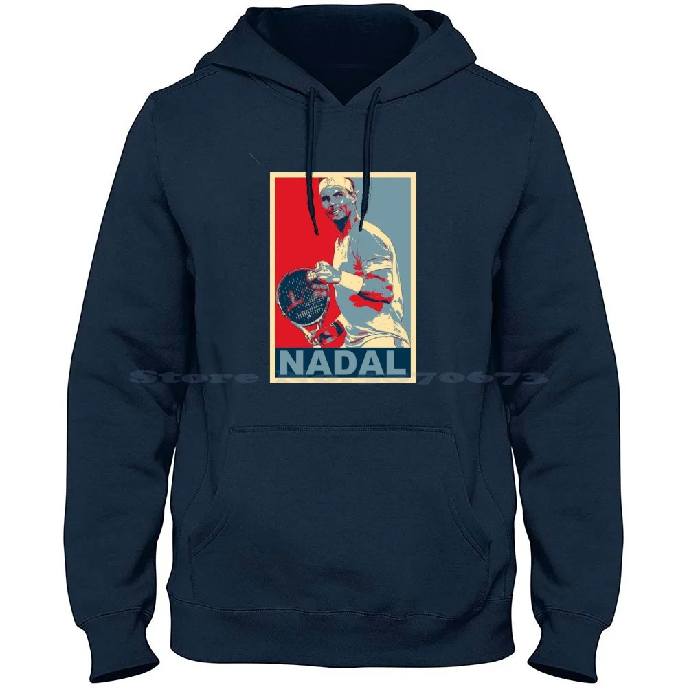 Rafael Nadal Hope 100% Cotton Hoodie T Shirt Rafael Nadal Australian Open