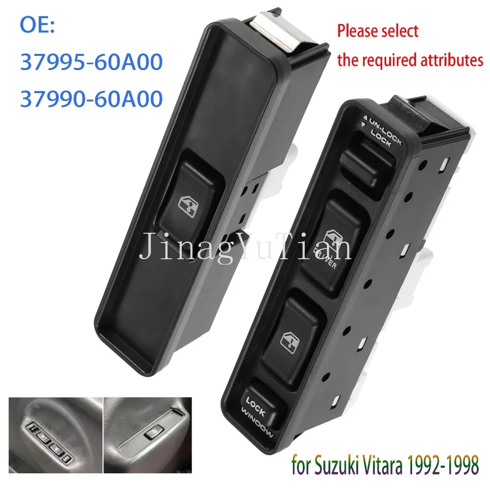 

Power Window Control Switch for Suzuki Vitara 1988-1998 Driver Passenger Electric Glass Lifter Regulator Button Car Accessories