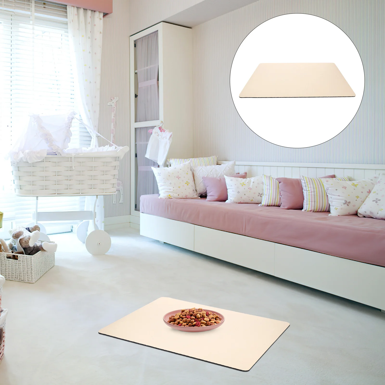 

Absorbent Pet Feeding Mat Diatomite Dog Bowl Floor Mat Quick Dry For Food Water Bowls Cat Puppy Placemat Pet Supply