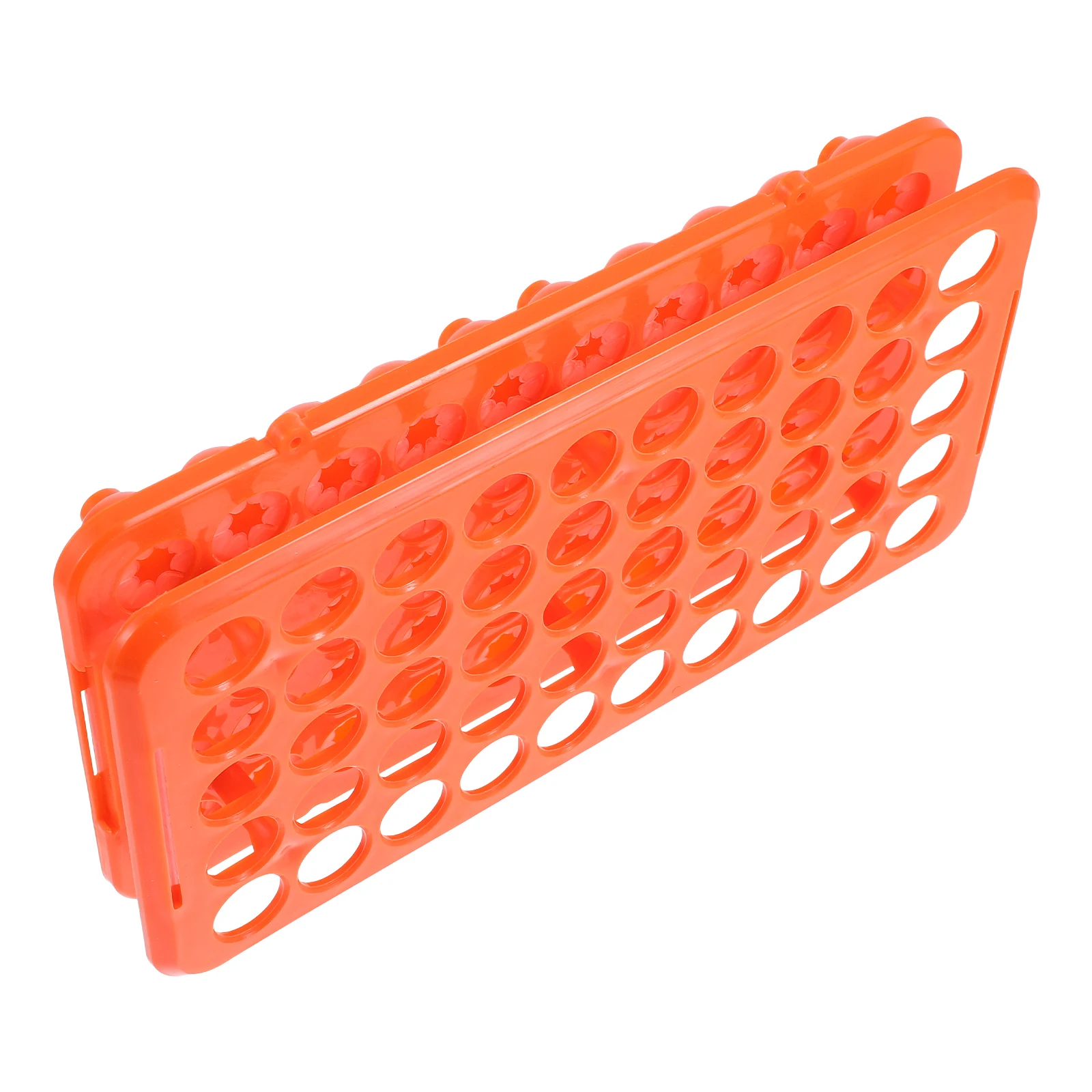 50 Hole Tube Rack ange 18mm Gasket Lab Reagent Rack Hospital Blood Sample Holder Plastic Test Tube Stand