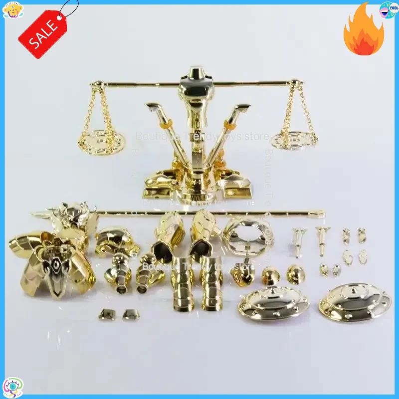 

In Stock CS Model Saint Seiya Myth Cloth EX Libra Docko/Dohko with Dragon Shiryu Head Gold Knights of The Zodiac Action Figure