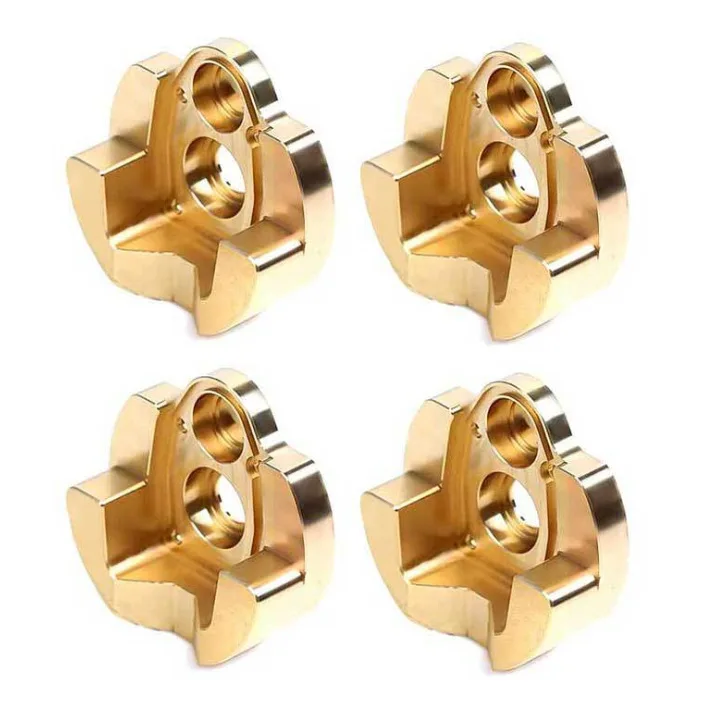 

Simulated climbing for 1/10 RC model car Axial Capra 1.9 UTB SCX10 III, brass counterweight, gear cover counterweight