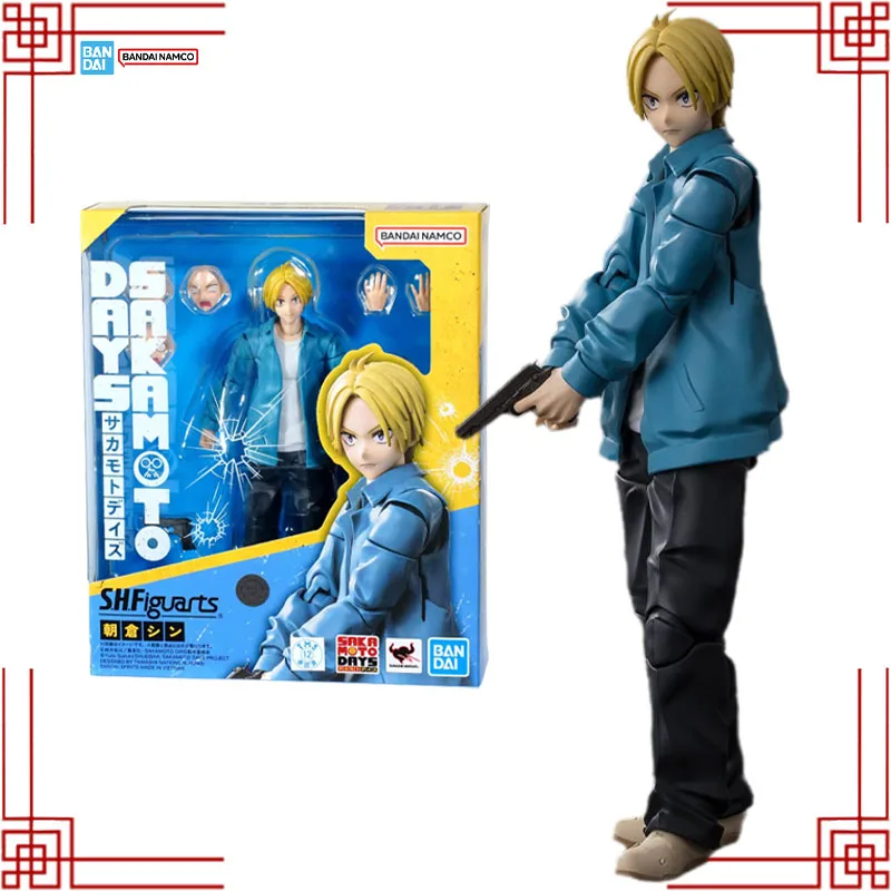 

Bandai S.H.Figuarts SAKAMOTO DAYS Model Kit SHF Asakura Shin Genuine Anime Action Figure Collection Model for Boys Toys Gifts