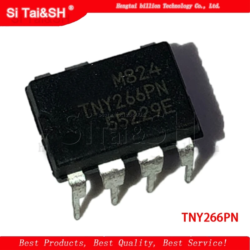 10 ピース/ロット直立黒プラスチック保護ケース DIP-7 TNY266P TNY266PN TNY266