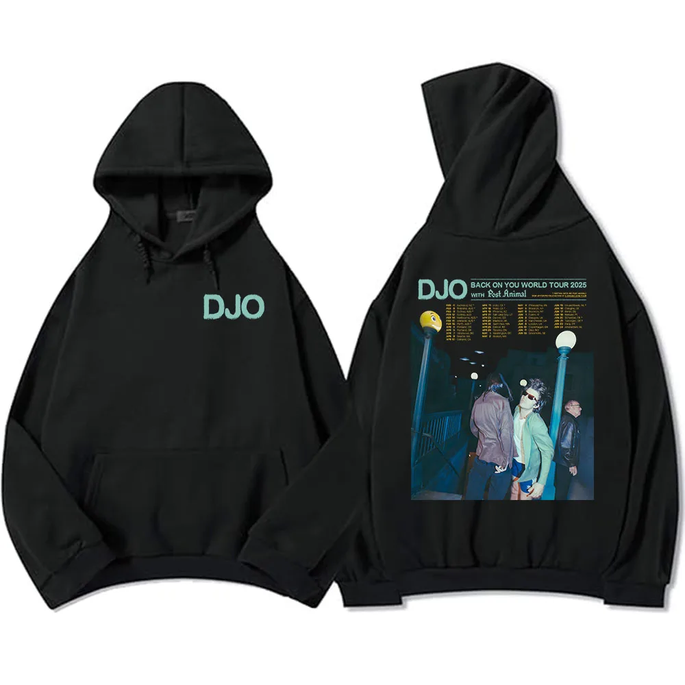 Djo Back on You World Tour 2025 Hoodies The Crux Album New 2025 Sweatshirts Streetwear Men Sudaderas Con Capucha Graphic Clothes