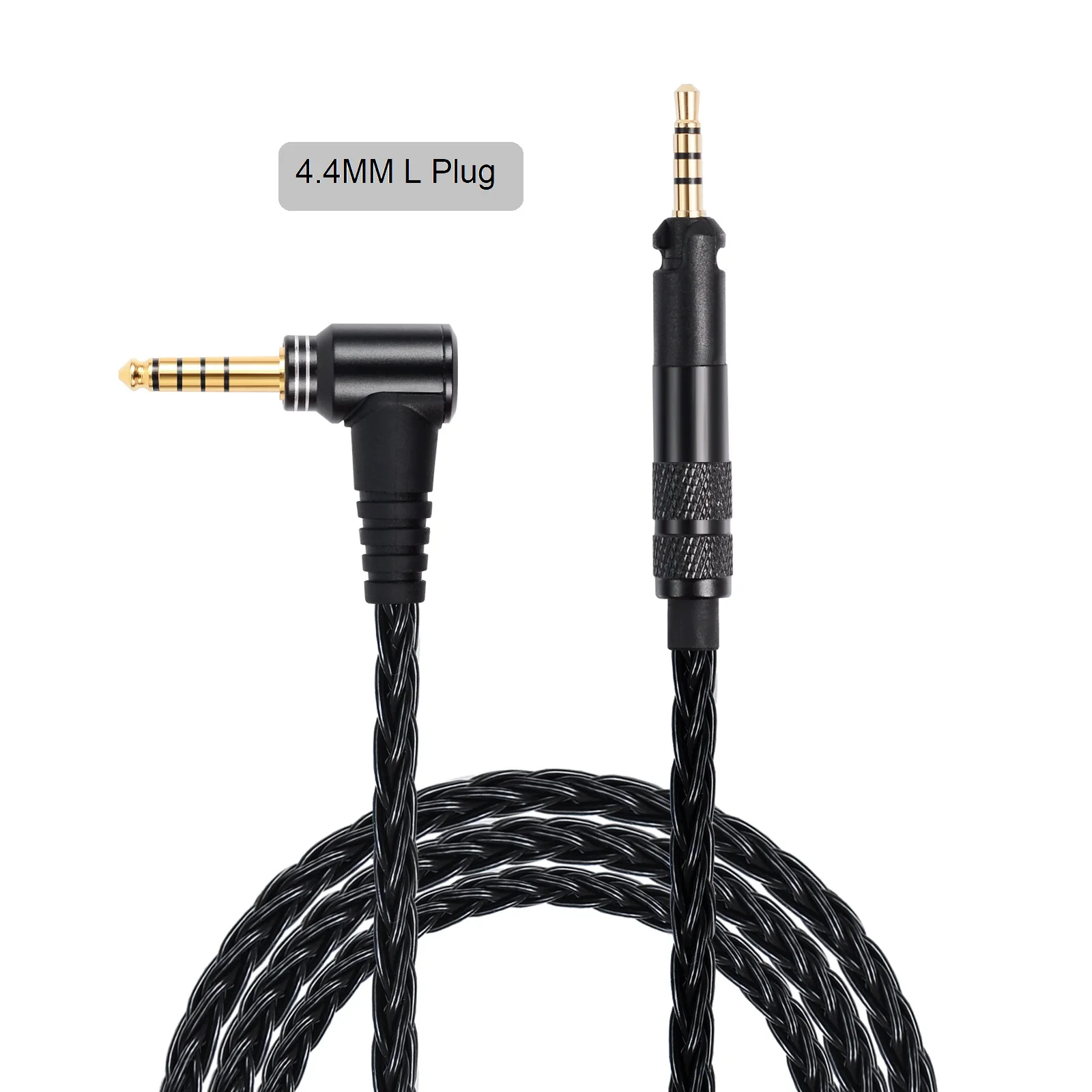 Koceta posrebrzana miedź HiFi 3.5mm 4.4mm wymienny kabel do Sennheiser HD598 HD560S HD558 HD518 HD599 M50x M40x M70xM60x