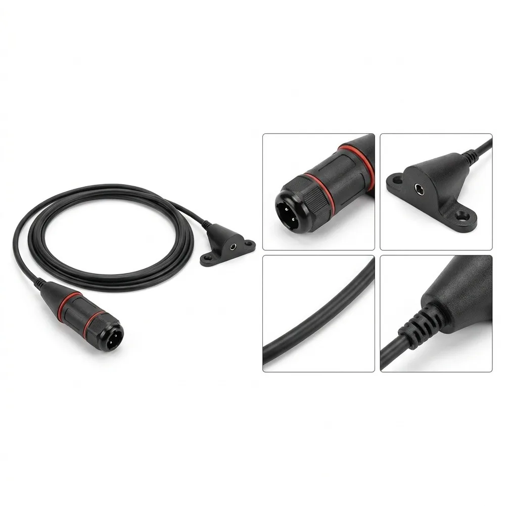 IP68 Waterproof Through Window Crushable For Rj45 Female Connector For Starlink For Gen3 Ethernet Cable High Bandwidth POE++