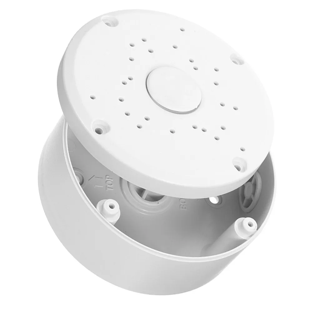 Waterproof Dome Shaped Ceiling Mount Electrical Box for Security Monitor Round Junction Box Outdoor Indoor Weatherproof Cable