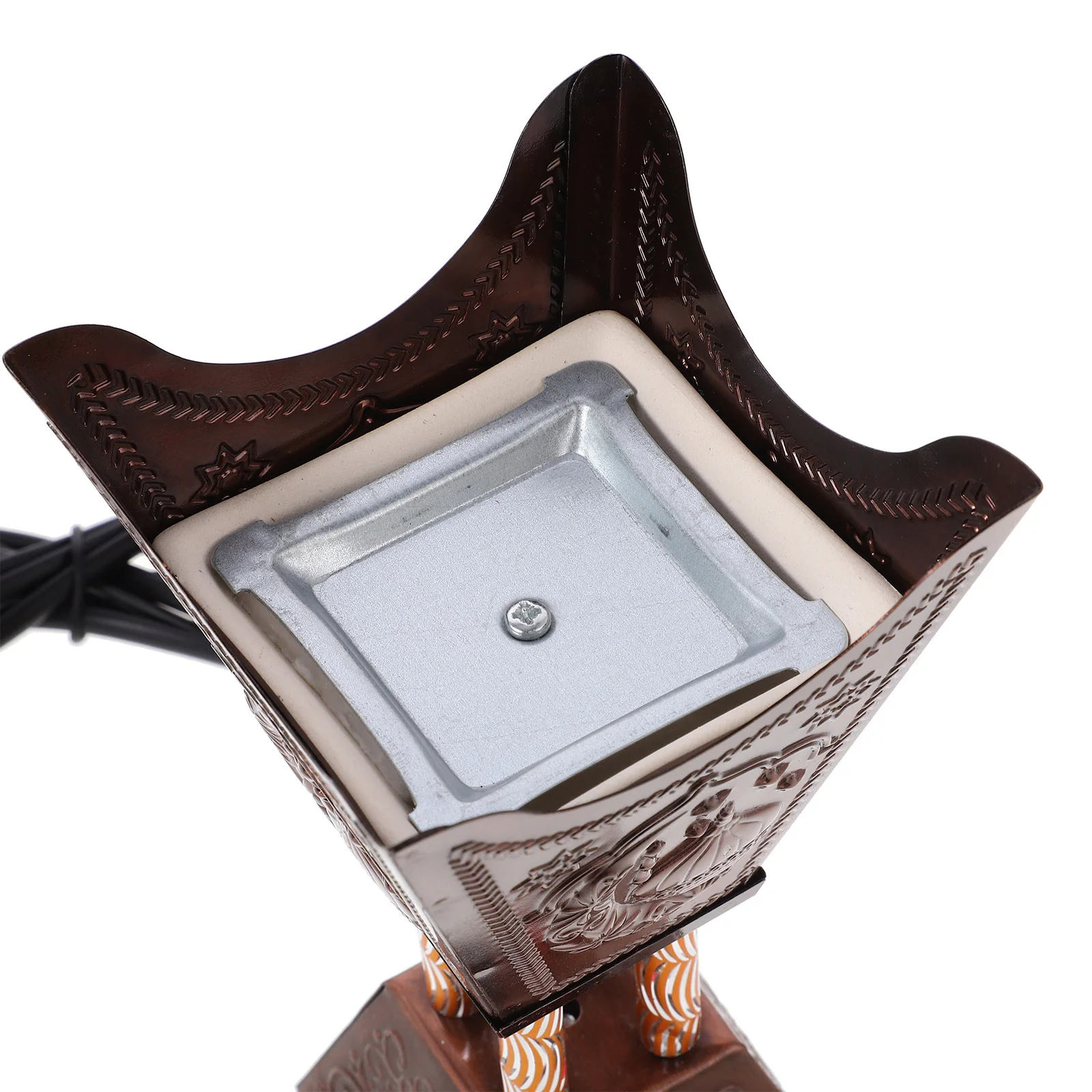 

Incense Burner Arabian Style Desktop Censer Holder Home Decor Compact Size Mysterious Breath Incense Stove