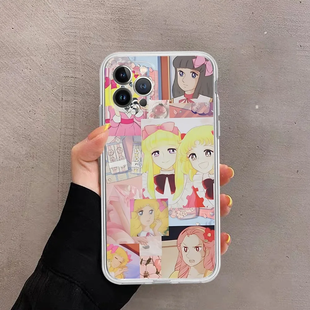 Custodia per iphone Anime Manga Candy per iPhone 15 14 11 12 13 Mini Pro XS Max Cover 6 7 8 Plus X XR SE 2020 Funda Shell