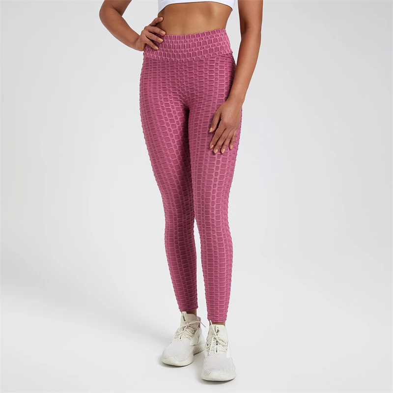 Leggings Esportivas de Cintura Alta para Mulheres, Calças Push Up, Fitness, Desportivo, Yoga, Sem Costura, Feminino, Sexy, Ginásio, Quente