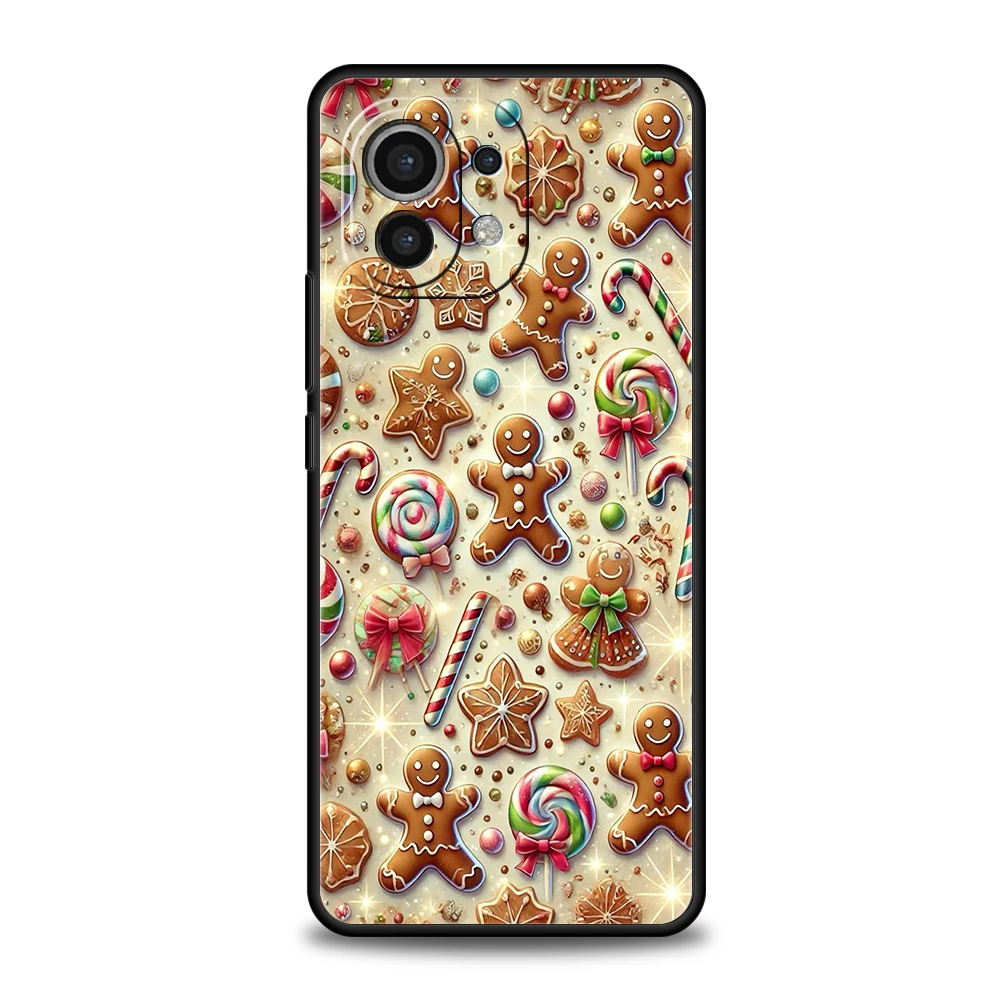 حافظة هاتف لهاتف Xiaomi Mi 15 14 13 12 11 Ultra 14T 13T 12T 11T 10T Pro Lite 5G مقاومة للصدمات لينة من البولي يوريثان شل السنة الجديدة عيد الميلاد #3