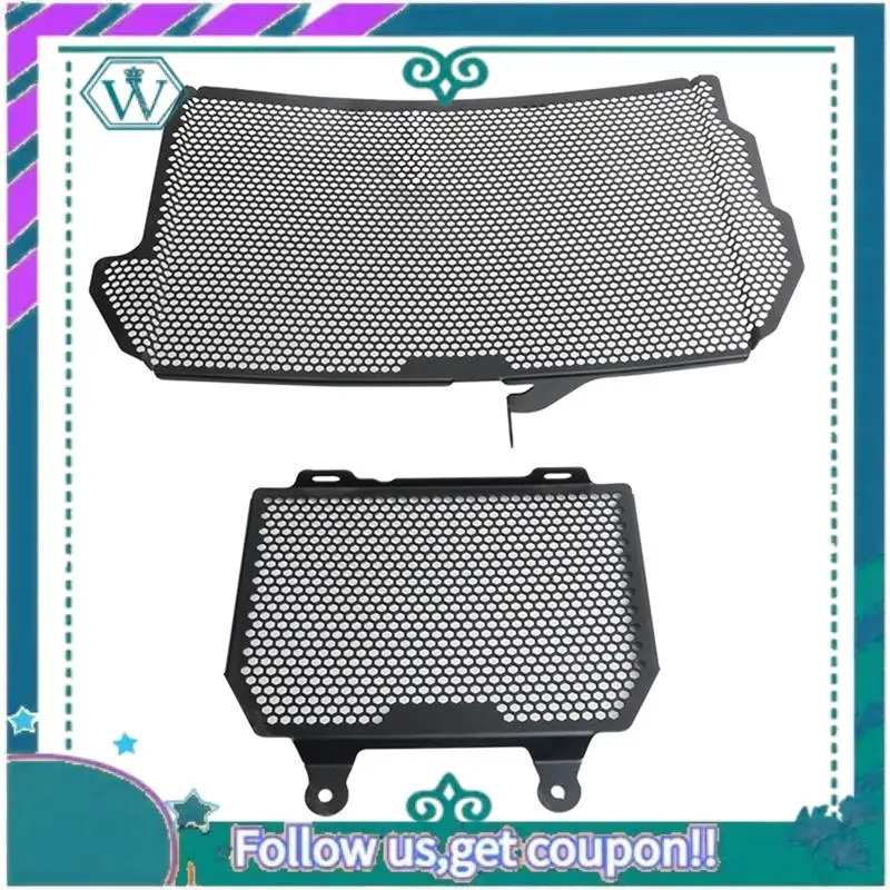 AA92-دراجة نارية شبكة المبرد غطاء حماية شبكة حماية ل YZF-R1 YZF-R1M 2015-2023 #3