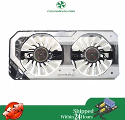 87ミリメートルGA92S2H DC12V 0.35A 4Pinグラフィックス冷却ファンためpalit gtx 1060ジェットストリームグラフィックスカード冷却ファン