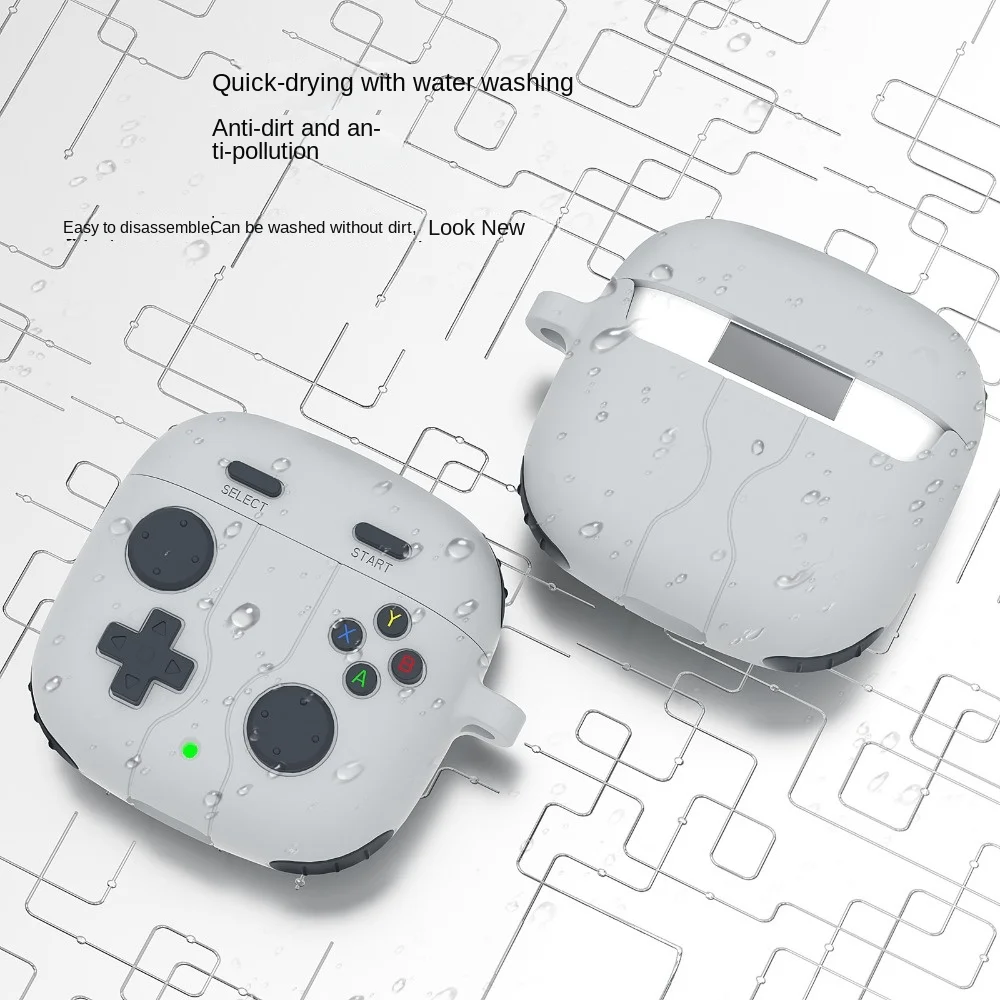 3D Earphone Case Silicone Cartoon Style Earphone Protective Cover Dustproof Game Console Styling for HUAWEI FreeBuds SE 2