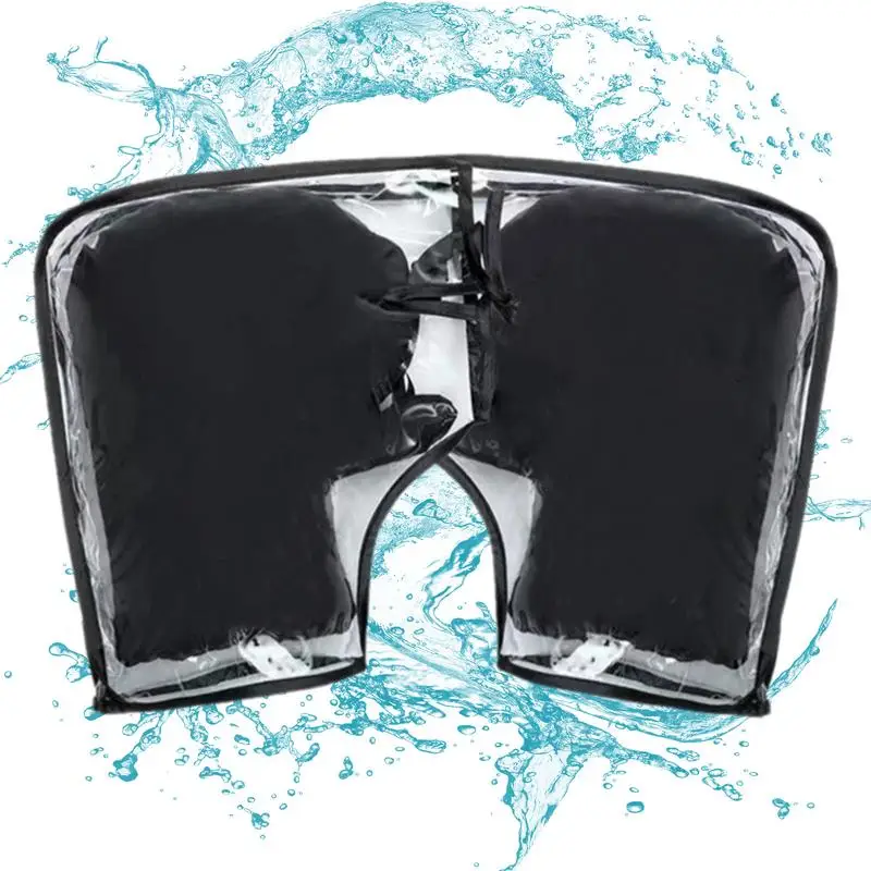 

Motorcycle Winter Gloves Motorcycle Hand Warmers Coldproof Snowmobile Handlebar Mitts Handlebar Cover Scooter Hand Muffs Cycling