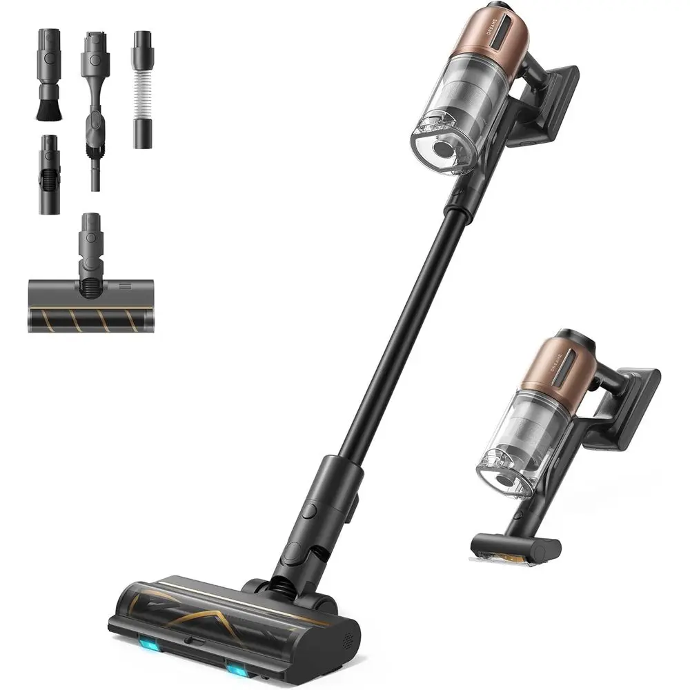 

Powerful 250AW Smart Vacuum Cleaner, 90-Minute Runtime, Suitable for All Surfaces, Carpets, and Hard Floors
