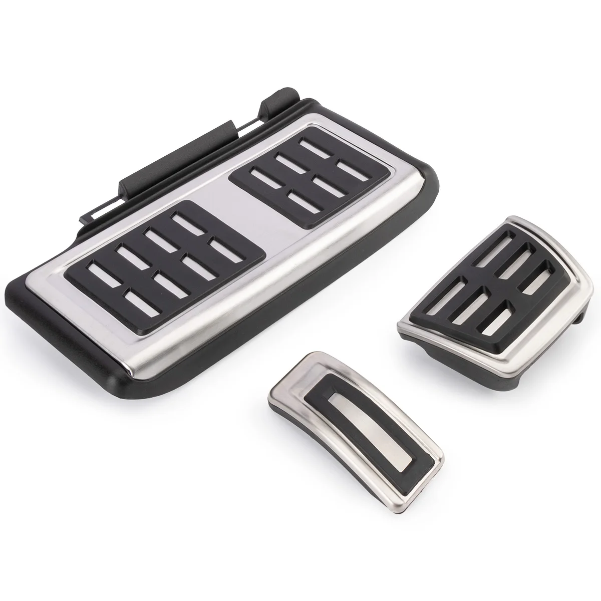 

AT Car Pedal Cover for Volkswagen VW Polo 9N 6R Bora Golf MK4 IV Ibiza 6K 6L 6J Skoda Fabia Clutch Gas Brake Pedals Pads