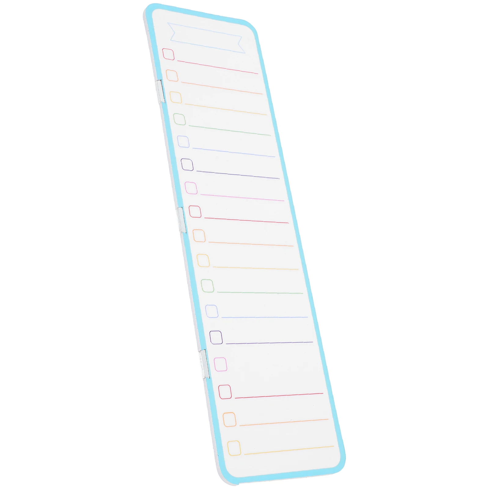 Papan Pesan Magnetik Papan Tulis Penghapus Kering untuk Kulkas Buku Catatan Magnetik Kecil Kalender Pengingat Daftar Periksa Anak Tujuan untuk Pintu
