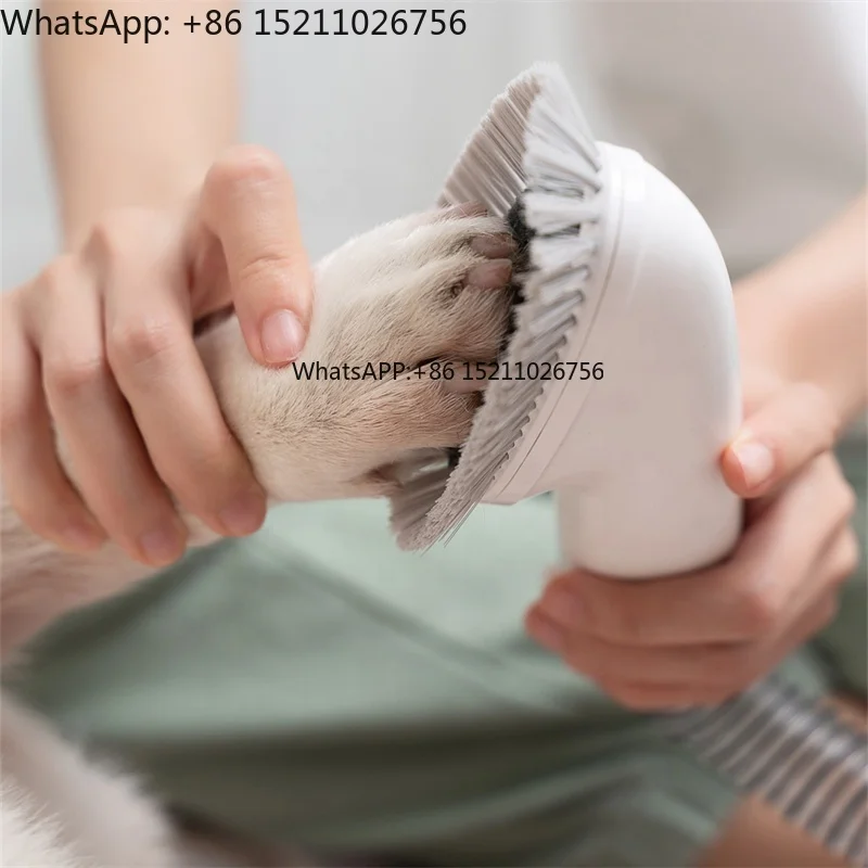 Neakasa P1 Pro Eco-Friendly 5 in 1 Dog Cat Hair Brush Trimmer Kit Pet Grooming Vacuum with Clipper Made of Plastic view 5