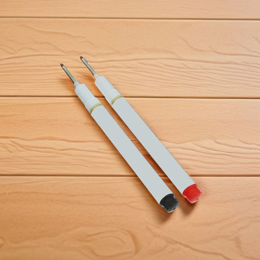 

6Pcs Construction Precision Ink Marker Pens for Deep Hole Carpentry Woodworking Marking Set Marker Pens for Wood