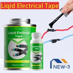 260ml Waterproof Liquid Electrical Tape Insulating Tape Repair Rubber Electrical Wire Cable Paste Coat Fix Line Glue Fast Drying