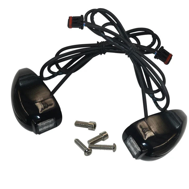 

Motorcycle Alloy Front LED Turn Signals Running White &Signal Amber for Road Glide FLTRX 2015-2023