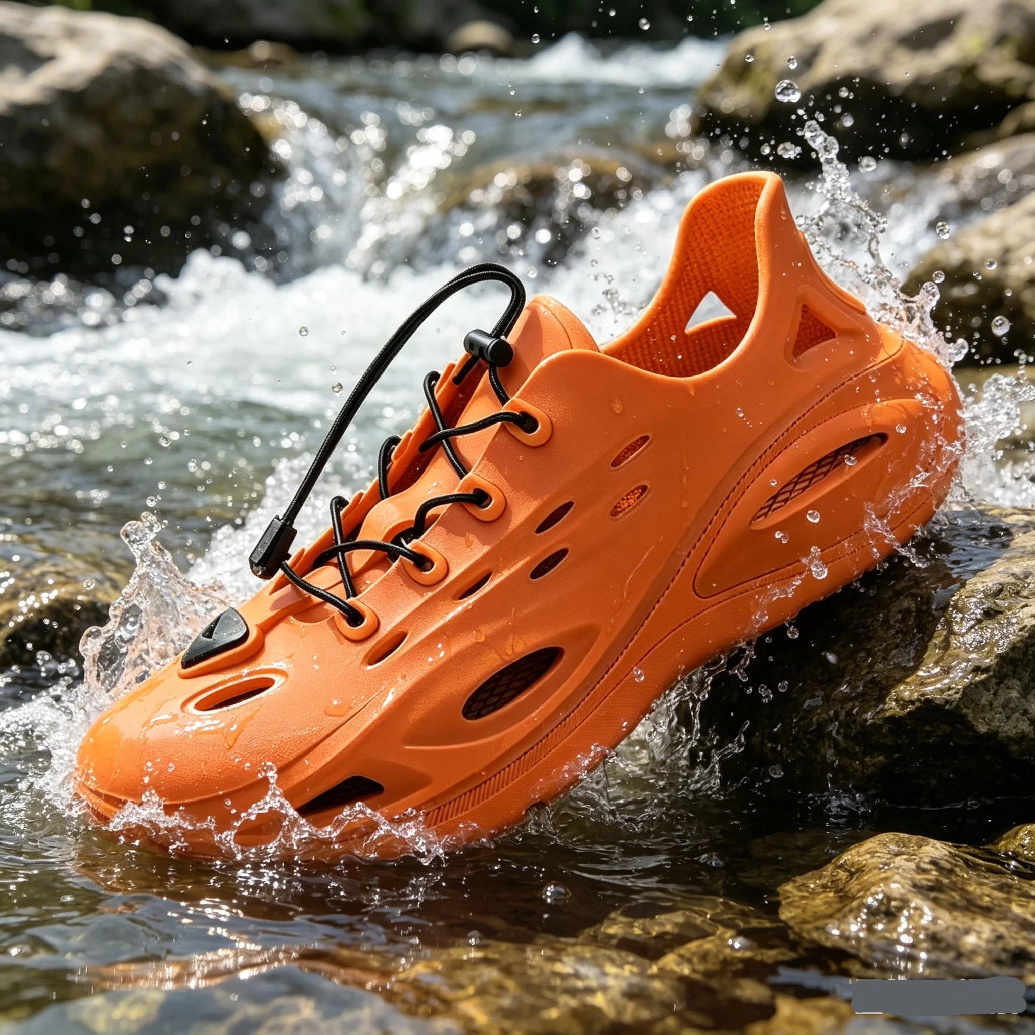 Men's Outdoor Sandals Sport Slippers Beach Slides Breathable Clogs Men Casual Garden Shoes Non-slip Hiking Men Outdoor Sandals