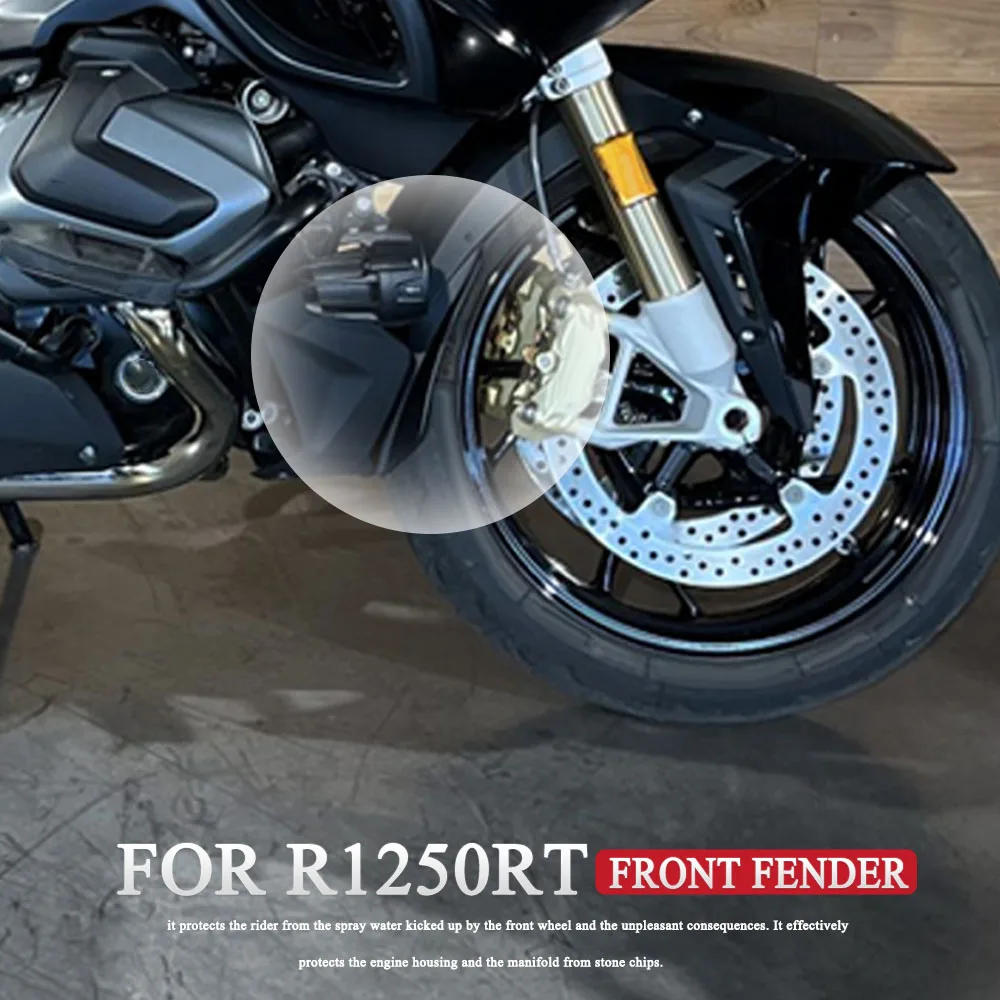 

R1250RT Front Fender Mudguard Extender Splash Guard Protector Extension Pad 2021 2022 For BMW R 1250 RT Motorcycles Accessories