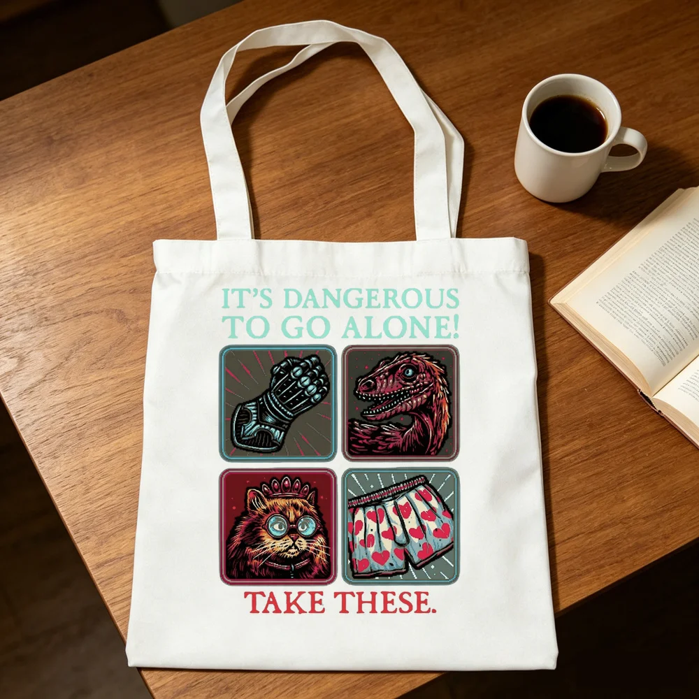 Dungeon Crawler Carl tote bag reusable shopping totebag grocery femme