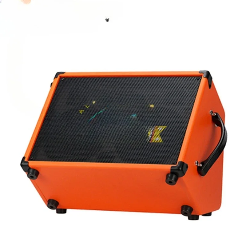 Outdoor live broadcast speakers, wood electric guitar playing and singing, rechargeable Bluetooth speaker, portable singing