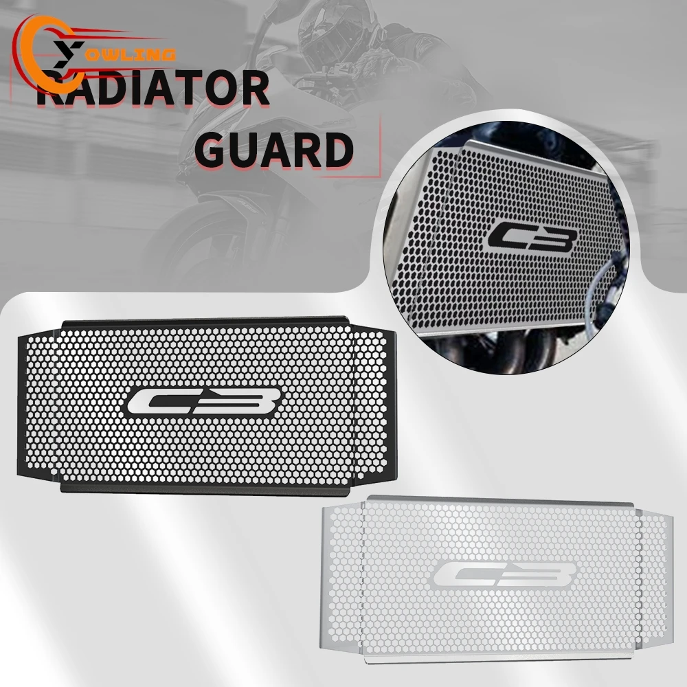 

CB1300/S Radiator Grille Grill Guard Cover For HONDA CB1300 CB 1300 SC45 2003-2024 2023 2022 2021 Oil Cooler Guard Protector